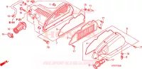 FILTRE A AIR pour Honda SH 300 de 2008