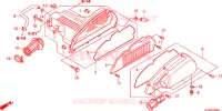 FILTRE A AIR pour Honda SH 300 de 2011