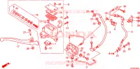 MAITRE CYLINDRE FREIN AV.(SH300A) pour Honda SH 300 ABS de 2011