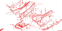 MARCHE PIEDS pour Honda REFLEX 250 SPORT de 2008