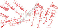 ARBRE A CAMES   SOUPAPE pour Honda XL 1000 VARADERO ABS RED de 2009