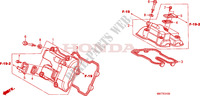 COUVRE CULASSE pour Honda XL 1000 VARADERO ABS RED de 2009