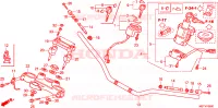 GUIDON   TE DE FOURCHE pour Honda XL 1000 VARADERO de 2011
