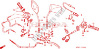 LEVIER DE GUIDON/COMMUTATEUR/CABLE(CBF600S6/SA6/N6/NA6) pour Honda CBF 600 NAKED de 2006