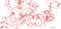 RESERVOIR A CARBURANT (CBF600N8/NA8) pour Honda CBF 600 NAKED ABS 34HP de 2008
