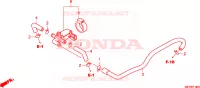 COMMANDE INJECTION D'AIR SOUPAPE pour Honda CBF 600 FAIRING ABS 25KW de 2009