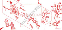 ETRIER DE FREIN AVANT (CBF500A) pour Honda CBF 500 ABS 34HP de 2005