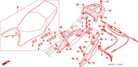 SELLE pour Honda DEAUVILLE 700 ABS de 2010