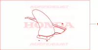 LECHE ROUE ARRIERE NHA12M pour Honda CBF 1000 de 2007