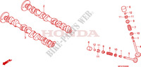 ARBRE A CAMES   SOUPAPE pour Honda CB 600 F HORNET ABS STRIPE de 2009