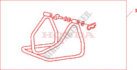 BEQUILLE ARRIERE D'ATELIER pour Honda CB 600 F HORNET STRIPE de 2010