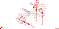 ARBRE A CAMES/SOUPAPE(AVANT) pour Honda VT 750 S de 2011