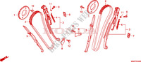 CHAINE DE DISTRIBUTION   TENDEUR pour Honda VT 750 S de 2011