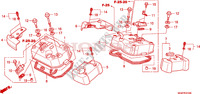COUVRE CULASSE pour Honda VT 750 S de 2011
