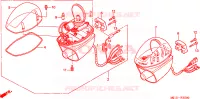 FEU DE PATROUILLE ROTATIF (DK/2DK/MO) pour Honda CBX 750 PATROL LIGHT de 2001
