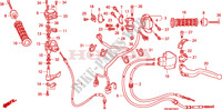 LEVIER DE GUIDON/COMMUTATEUR/CABLE(TRX400EX8/X9) pour Honda SPORTRAX TRX 400 X de 2009