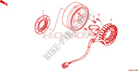 ALTERNATEUR pour Honda FOURTRAX 500 FOREMAN RUBICON Hydrostatic de 2010