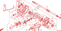 COUPLE CONIQUE pour Honda FOURTRAX 500 FOREMAN RUBICON Hydrostatic de 2011