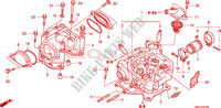 CULASSE pour Honda FOURTRAX 500 FOREMAN RUBICON Hydrostatic de 2010