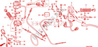 LEVIER DE GUIDON   CABLE   COMMODO pour Honda FOURTRAX 500 FOREMAN RUBICON Hydrostatic de 2011