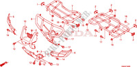 SUPPORT pour Honda FOURTRAX 500 FOREMAN RUBICON Hydrostatic de 2011