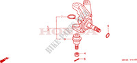 ARTICULATION(TRX350TM/TE) pour Honda FOURTRAX 350 RANCHER Electric Shift de 2005