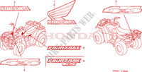 AUTOCOLLANTS pour Honda FOURTRAX 350 RANCHER 4X4 Electric Shift de 2004