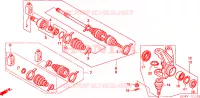 ARTICULATION(TRX350FM/FE) pour Honda FOURTRAX 350 RANCHER 4X4 de 2006
