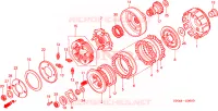 EMBRAYAGE pour Honda FOURTRAX 350 RANCHER 4X4 de 2006