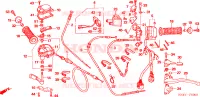 LEVIER DE GUIDON   CABLE   COMMODO pour Honda FOURTRAX 350 RANCHER 4X4 de 2006