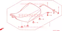 SELLE pour Honda FOURTRAX 350 RANCHER 4X4 de 2006