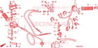 COMMODOS   POIGNEES pour Honda TRX SPORTRAX 250 X de 2011