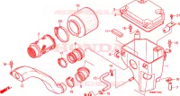 FILTRE A AIR pour Honda TRX SPORTRAX 250 X de 2011
