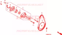 POMPE A HUILE pour Honda TRX SPORTRAX 250 X de 2011