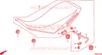 SELLE pour Honda TRX SPORTRAX 250 X de 2011