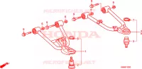 TRIANGLES AVANT pour Honda TRX SPORTRAX 250 X de 2011
