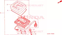 COMPTEUR pour Honda FOURTRAX 400 RANCHER AT de 2005