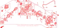 COUPLE CONIQUE pour Honda FOURTRAX 680 RINCON de 2011