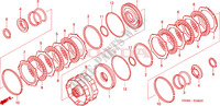 EMBRAYAGE(2 3) pour Honda FOURTRAX 680 RINCON de 2011