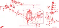 ARBRE DE DIRECTION (DIRECTION ASISTEE) pour Honda FOURTRAX 500 FOREMAN 4X4 Electric Shift, Power Steering de 2008