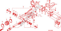 BRAS OSCILLANT pour Honda FOURTRAX 500 FOREMAN 4X4 RED de 2009