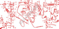 LEVIER DE GUIDON   CABLE   COMMODO pour Honda FOURTRAX 500 FOREMAN 4X4 Electric Shift, Power Steering de 2008
