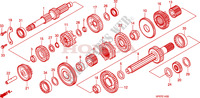 BOITE DE VITESSES pour Honda FOURTRAX 500 FOREMAN 4X4 Power Steering de 2011