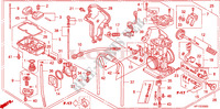 CARBURATEUR pour Honda TRX 450 R SPORTRAX Electric Start de 2011