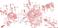 CULASSE pour Honda TRX 450 R SPORTRAX Electric Start de 2010