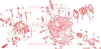 CULASSE pour Honda TRX 450 R SPORTRAX Electric Start de 2009