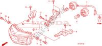 PHARE pour Honda TRX 450 R SPORTRAX Electric Start de 2011