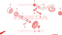 POMPE A HUILE pour Honda TRX 450 R SPORTRAX Electric Start de 2009