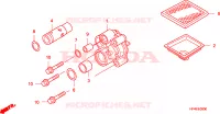 POMPE A HUILE pour Honda FOURTRAX 420 RANCHER 4X4 Manual Shift de 2009