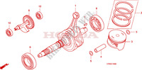 VILEBREQUIN   PISTON pour Honda FOURTRAX 420 RANCHER 4X4 Manual Shift de 2009